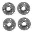 thumbnail image 5 of Zehuanyu  4 Pcs Flange Mount Traditional Decor Industrial Pipe, 5 of 8