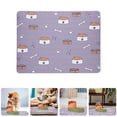thumbnail image 1 of LIFKOME Bowl Feeding Mat Cat Food Mat Diatomite 1 Set, 1 of 8