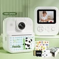 thumbnail image 2 of Kids Camera Cute Camera Photo Printer Digital Children Video Camera Photography Instant Print Photo Panda, 2 of 5