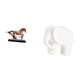 thumbnail image 5 of Figura de caballo,Figura coleccionable de caballo en miniatura,Adorno de caballo de resina,estatua de animal,decoración para el hogar,Figura de elefante,Figura decorativa de elefante estilo, 5 of 8