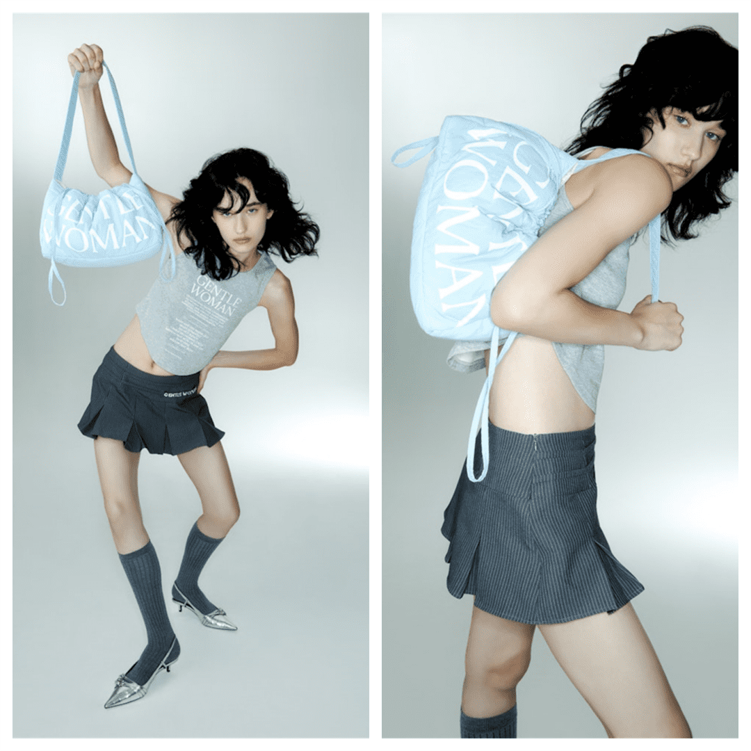 Gentlewoman Dumpling Bag, Blue Butterfly - Walmart.com