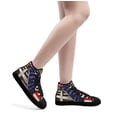 thumbnail image 5 of Christian Cross High Top Canvas Shoes Sneakers Black Size 11, 5 of 7