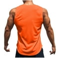 thumbnail image 5 of Mens Tank Tops Workout Qiggri Tank Tops Men Sleeveless Shirts Cotton Workout Gym Athletic Muscle Casual Undershirts Summer Tank Tops Men T-Shirts For Man, 5 of 6