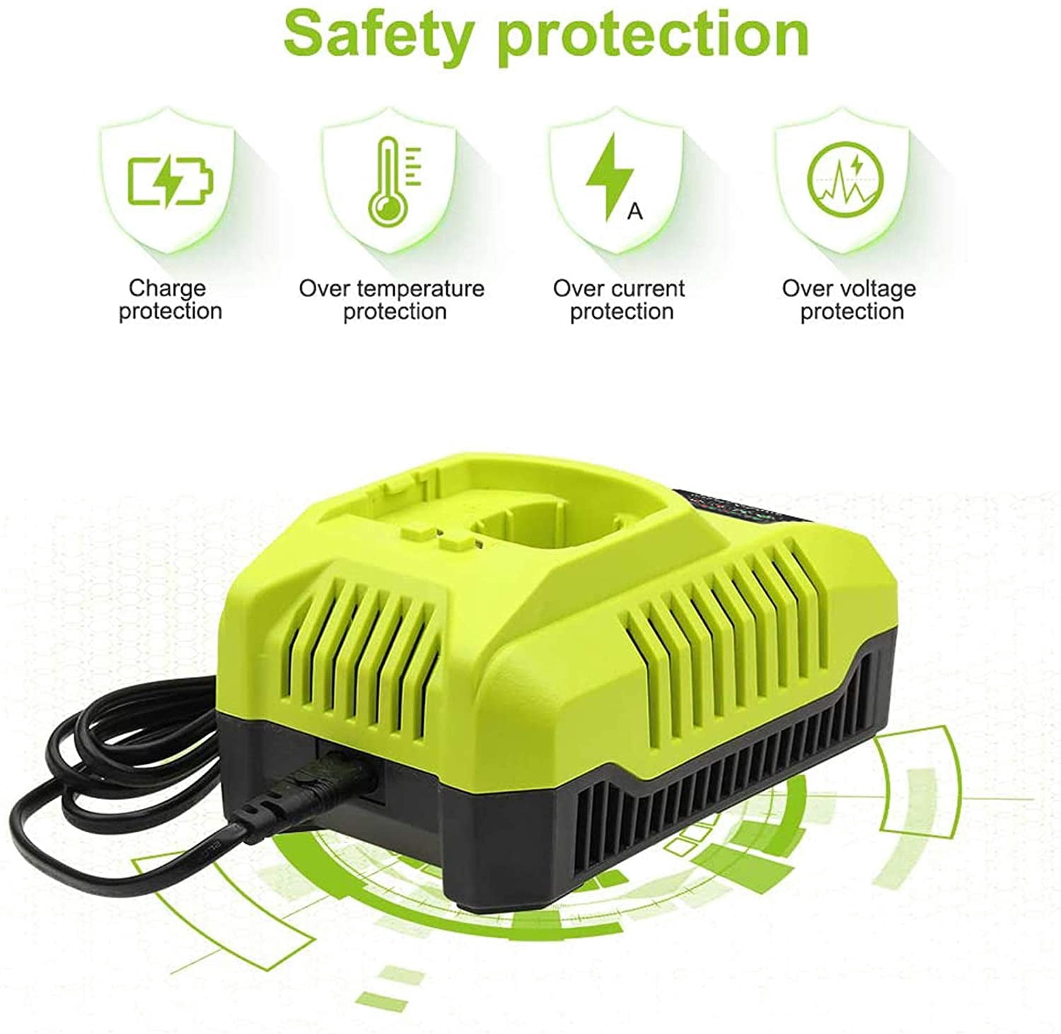 Ohyes Bat 18V Power Tool Battery, for Ryobi ONE+