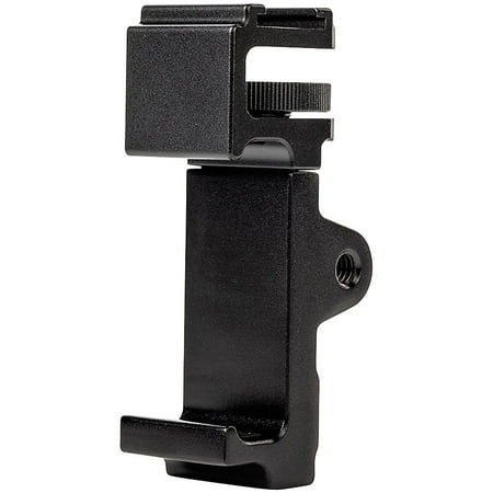 Saramonic SR-BSP1C Aluminum Smartphone Holder for Tripods & Stabilizing Handgrips with Mounting Shoe for Microphones Receivers Lights & more