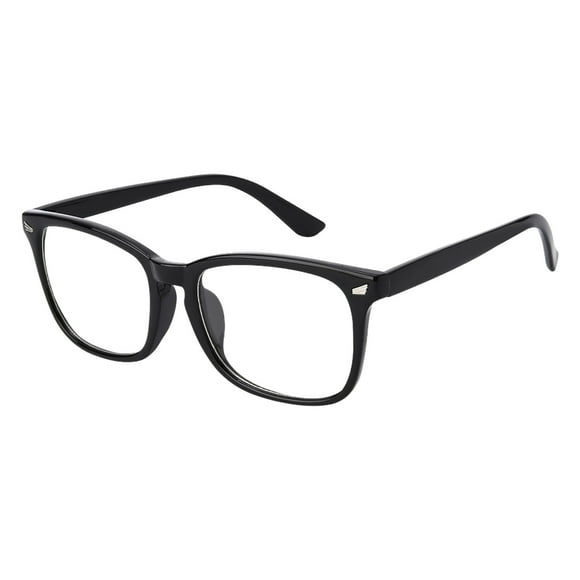 Unisex Square Frame Transparent Lens Glasses for Cycling Outdoor Sports and