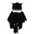 thumbnail image 5 of lanema Funny Viking Beard Knit Beanie Hat for Masquerade Parties, 5 of 14