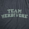 thumbnail image 2 of Womens Team Herbivore T Shirt Funny Vegetarian Vegan Lifestyle Tee for Ladies Womens Graphic Tees, 2 of 9