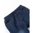 thumbnail image 6 of Baby Girl Clothes Toddler Girls Outfits Ruffle Daisy Shirt Tops Denim Ripped Jeans Set 9-12 Month Girls Clothes, 6 of 6