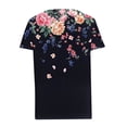 thumbnail image 5 of Black Summer Tops Plus Red Shirts for Women Plus Size Short Sleeve Tunic Tops for Women XS, 5 of 5