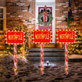 thumbnail image 4 of FastXmas Christmas Solar Ground - Plug String Lights,19.7" Merry Christmas Pathway Solar Lights, 5 in 1 LED Floor-Plug Light Decorations for Front Yard,Pathway,Christmas Day Roof Yard,Driveway,Party, 4 of 8