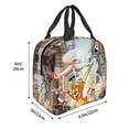 thumbnail image 4 of Tom And Jerry Portable Lunch Bag, Insulated Lunch Box Reusable Lunch Totes Bag For Camping Hiking Travel Picnic, 4 of 8