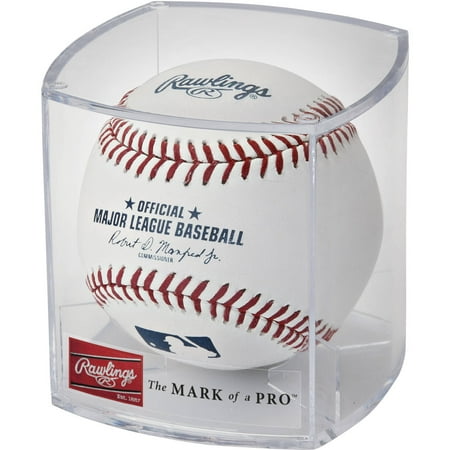 Rawlings Official MLB Baseball w/Display Cube (Singles)