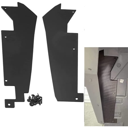 Rear Wheel Well Block Offs For Polaris RZR Pro XP 2020-21 - UHMW Chassis Guard, Mud & Debris Protection