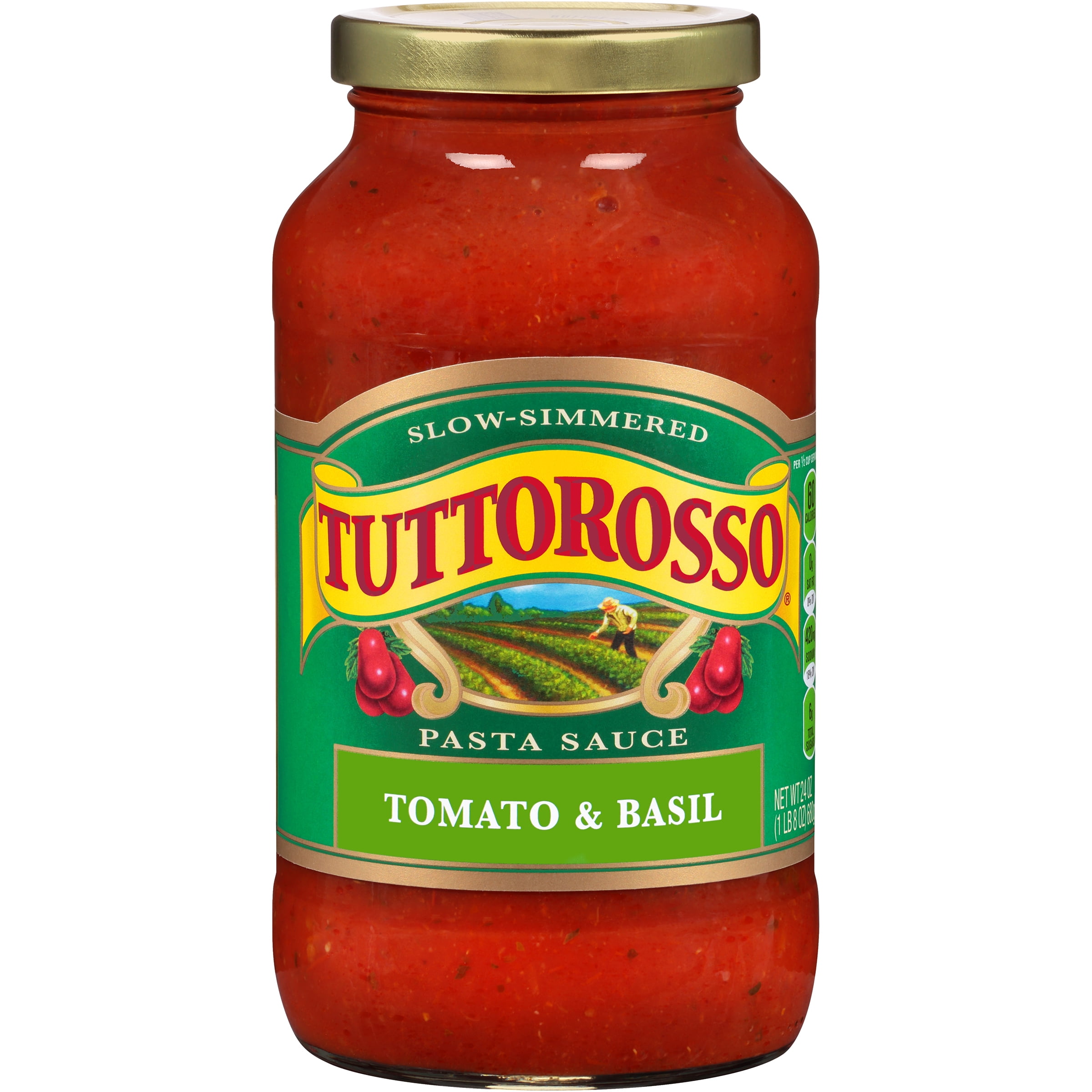Tuttorosso Pasta Sauce Tomato & Basil 24oz