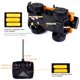thumbnail image 4 of Matsuzay RC Car Remote Control Car 1:24 2.4 GHz 4WD Vehículo todoterreno Regalos para niños Niños Niñas Accesorios para aéreos amarillo, 4 of 6
