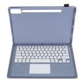 thumbnail image 1 of Fondo de Teclado para pestraña p12 de 12,7 pulgadas, cubierta de soporte de tpu con ángulo Ajustable, teclado conectado bt magnético desmontable con soporte parapiz tálil, 1 of 7