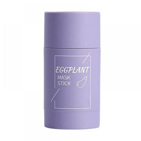 Eggplant Purifying Clay Stick Mask Oil Control Anti-Acne Solid Fine Nourish Replenish Skin Moisture