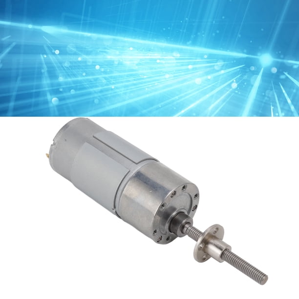 Motor De Engranajes, CW CCW Resistencia Al Desgaste M6 DC Motor De Engranajes Bajo Consumo De Energía Bobina De Latón De 12 V Para Máquinas Expendedoras