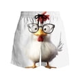 thumbnail image 6 of Purcolt Men's Swim Trunks Quick Dry Lightweight Drawstring Waist Beach Shorts with Pockets, 6 of 6