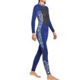 thumbnail image 3 of Greeniant Traje de buceo de manga larga profesional resistente a los arañazos traje húmedo impermeable mantener caliente traje de baño accesorios Deportes acuáticos Armada XS Greeniant OD020702-01, 3 of 6