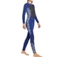 thumbnail image 2 of Wosthever Traje de buceo de manga larga profesional resistente a los arañazos traje húmedo impermeable mantener caliente traje de baño Deportes acuáticos Armada XS, 2 of 6