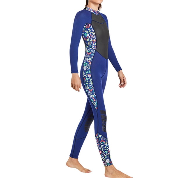 Soidarity Traje de buceo de manga larga profesional resistente a los arañazos traje húmedo impermeable mantener caliente traje de baño accesorios Deportes acuáticos Armada METRO Soidarity OD020702-03