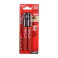 thumbnail image 2 of Milwaukee 48-22-3105 Inkzall Fine Point Marker Black - 5 Pack, 2 of 5