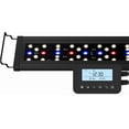 thumbnail image 1 of LED Plus Aquarium Plant Light Freshwater Fish Tank Light with Ramp Up and Dim Down Spectrum Adjustable and Lighting Schedule Programmable with Controller es Watts, 1 of 7