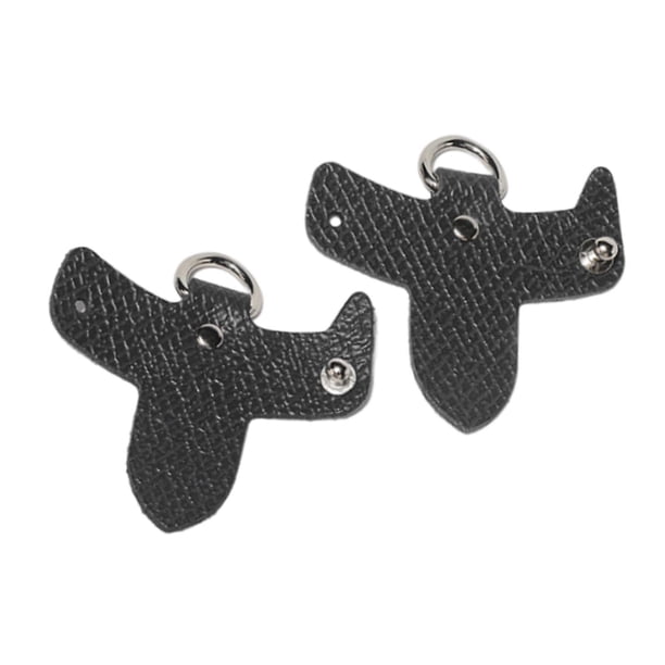 2 Anillas para Correa de Bolso, Hebillas para Correa de Hombro, Anillas Universales para Bolsos, Sin Perforaciones Gris