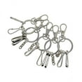 thumbnail image 1 of Abbracc 6x5 Sets Lobster Clasp Keychain Snap Lanyard Clips Keyring Key Ring Carabiner, 1 of 9