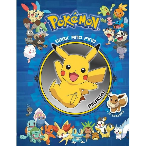 Pokémon Seek and Find: Pokémon Seek and Find: Pikachu (Hardcover)