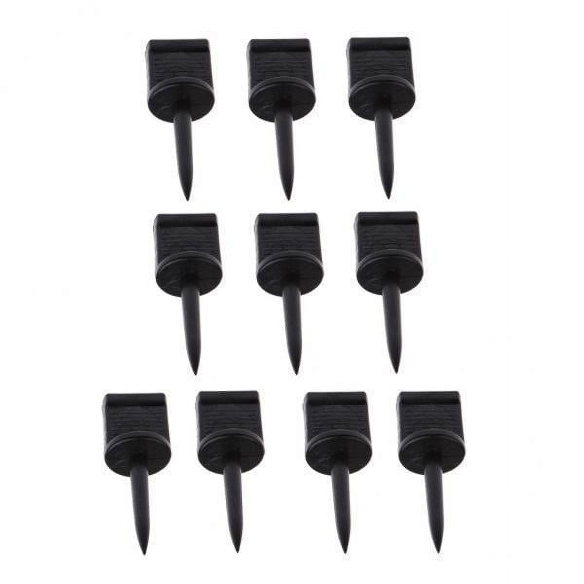Wswqop 3x10pcs Plastic Archery Paper Target Pins Nail Supplies Target Face Pins Black 3 Pcs