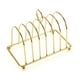 thumbnail image 2 of Soporte para pan, pan tostado, soporte para alimentos, decoración de encimera, estante para hornear Oro, 2 of 9
