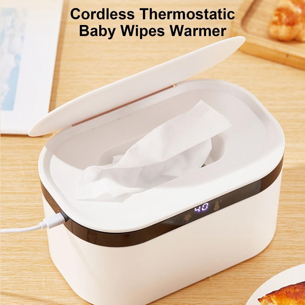 Lerpwige Baby Wipe Warmer Large Capacity Wipes Dispenser Fast and Even Heating 3 Gear