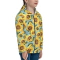 thumbnail image 5 of Pofeuu Farmhouse Sunflower Print Teenage Zipper Hoodie Sweatshirts Hooded Casual Jackets With Pocket For Boys Girls-Medium, 5 of 6
