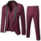 DPTALR Men's Business Casual, Men's Wedding And Groom Dresses (coat + Vest + Trousers) - image 1 of 7