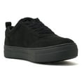 thumbnail image 4 of Soda Flat Women's Shoes Lace Up Loafers Casual Low Top Sneakers Slick-G Black 11, 4 of 5