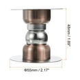 thumbnail image 2 of Magnetic Door Stopper, 2 Pack Stainless Steel Magnets Door Stops, Copper Tone, 2 of 5