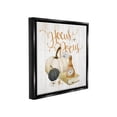thumbnail image 4 of Stupell Industries Hocus Pocus Halloween Phrase Holiday Painting Black Floater Framed Canvas Art Print Wall Art, 25 x 25, 4 of 10