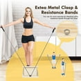 thumbnail image 2 of Professional Slant Board, Wood Calf Stretcher Slant Board, Adjustable Ankle Incline Board With Bonus Stretch Resistance Tube, Foldable Design For Port, 2 of 5