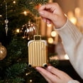 thumbnail image 4 of Darzheoy Christmas Hanging Ornament, Mini Travel Luggage Hanging Decor, Christmas Decorations Indoor, Xmas Pendant for Home Tree Mantel Shelf, 4 of 7