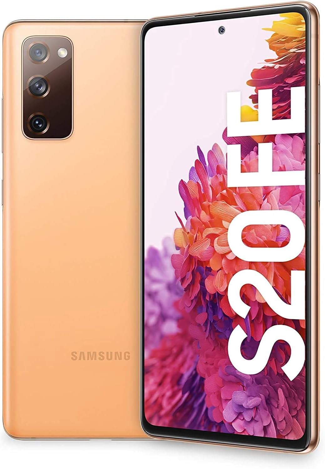 Pre-Owned Samsung Galaxy S20 FE 5G, 128GB, Cloud Orange - Unlocked - Shadow Burn in (Good)