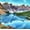 National Park, variant on Elephant Stock Pikes Peak Mountainscape Wall Art - Horizontal Canvas Wall Art - Living Room Wall Decor - Places Canvas - Turquoise And Brown Decor - 12" x 8"