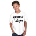 thumbnail image 5 of Kindness is Dope Christian Urban Crewneck T Shirts Boy Girl Teen Brisco Brands XS, 5 of 6