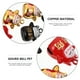 thumbnail image 2 of 1 Set 12pcs Fortune Cat Forma Bells Bells Bells Suministros de bricolaje (rojo negro dorado), 2 of 5