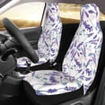 thumbnail image 2 of Sikiie Lavender Flowers Car Seat Protector 2 Pack Car Seat Cushion Mat, Car Seat Covers for SUV, Truck, Van, 2 of 7