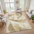 thumbnail image 7 of Addison Rugs Mayfield Premium Machine Washable Transitional Swirls Brown Rectangle Rug, 8' x 10', 7 of 7