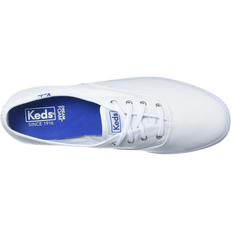 Keds champion outlet eyelet white