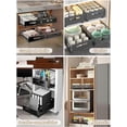thumbnail image 4 of Organizador de Gabinete Extraíble 2 Piezas, Organizador de Debajo del Fregadero Ajustable, Cajones Deslizables con Nanopelícula Adhesiva, para Cocina, Despensa, Baño, 4 of 4